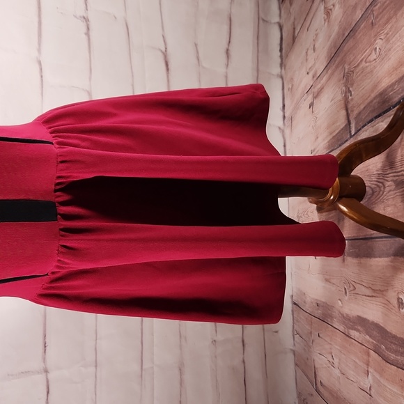 Lush Ponte Fit Flare Dress - Picture 3 of 7